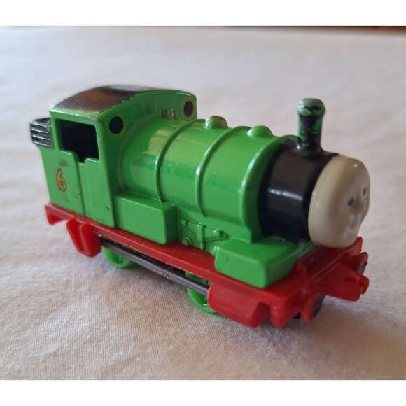 Vintage Ertl 1987 Thomas & Friends Percy The Small Engine Die-Cast Train 3" - Picture 1 of 8